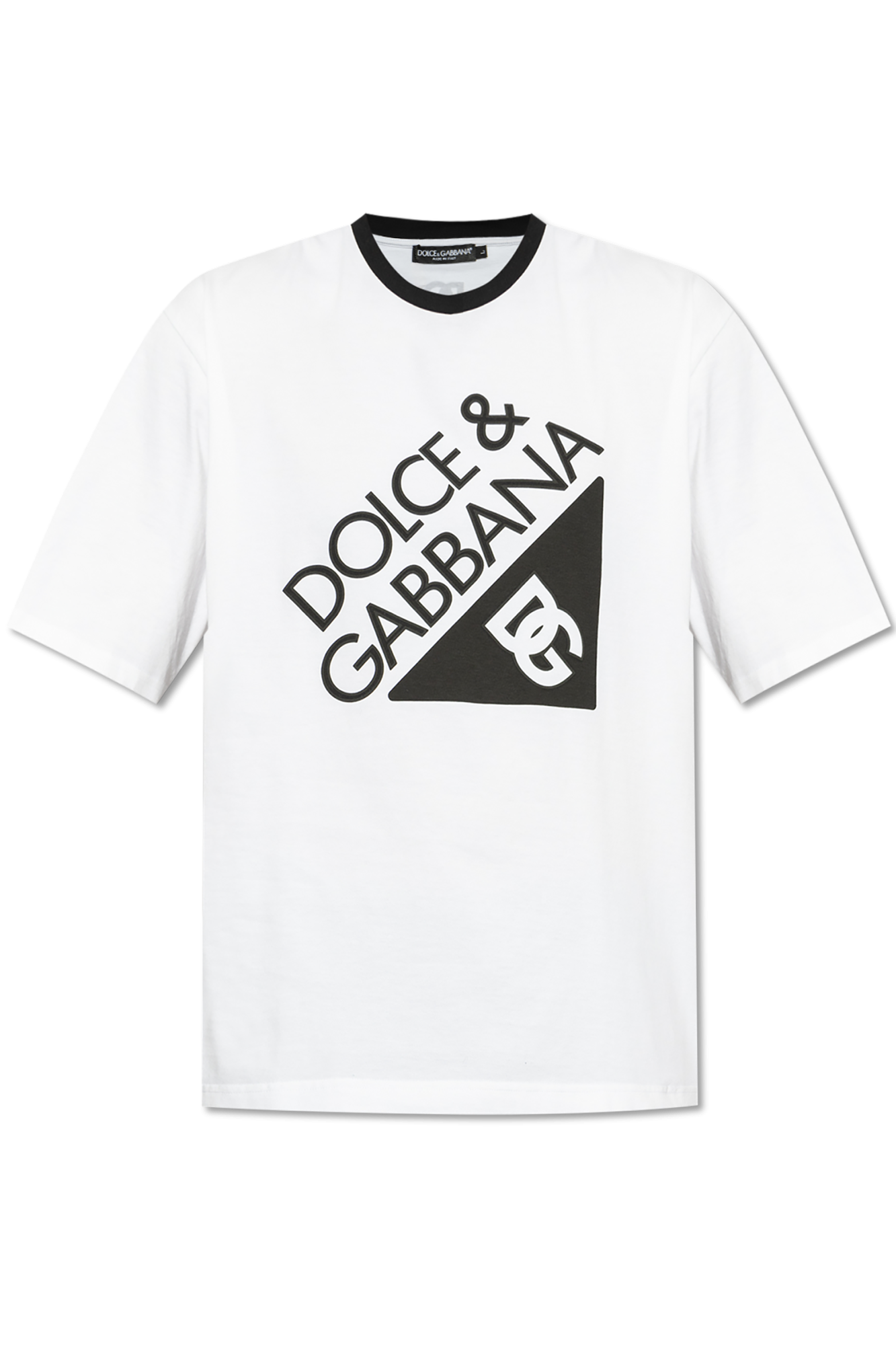 Dolce & Gabbana T-shirt with printed logo | Men's | Vitkac